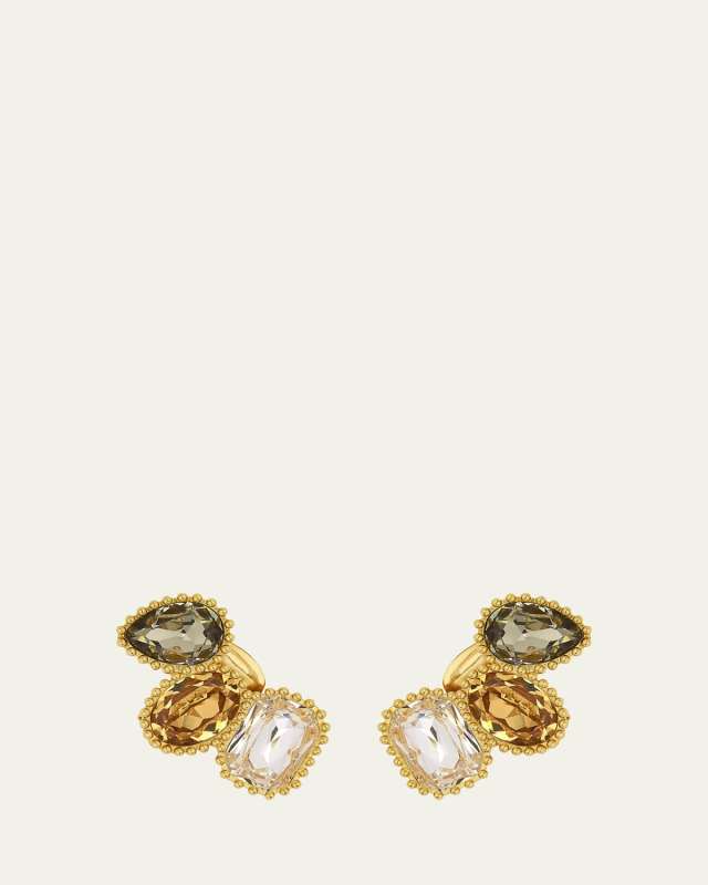 Crystal Climber Earrings